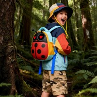 LED Ladybug Kids Backpack